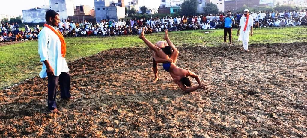 Rihan of Jhadwan dusted Usman of Saharanpur