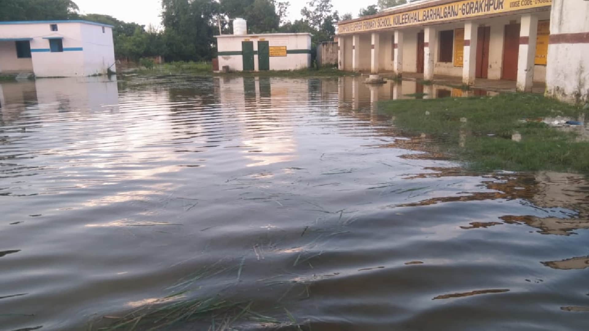 situation horrifying due to floods of Saryu and Rapti in Gorakhpur rural