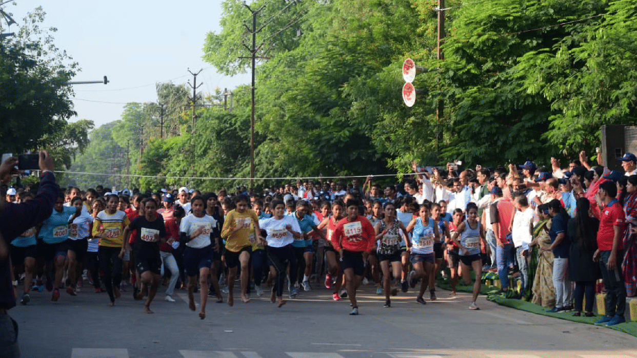 Gwalior News: On the birth anniversary of Rajmata Scindia, National Women's Marathon in Gwalior
