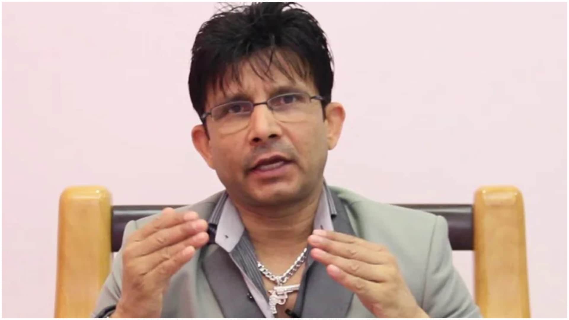 kamaal Rashid Khan aka krk reaction to ncb statement confessing aryan khan may have been framed in fake case
