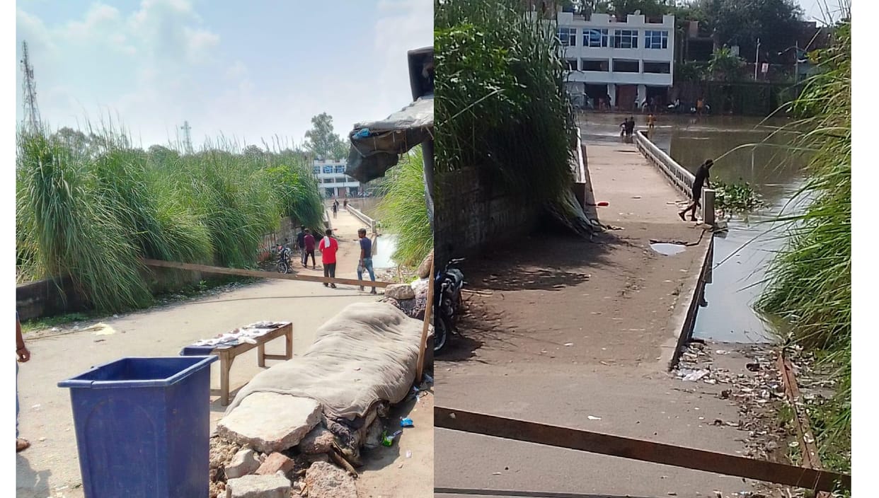 Bodies of two bike-riding friends who fell in Pandu river in Kanpur were found