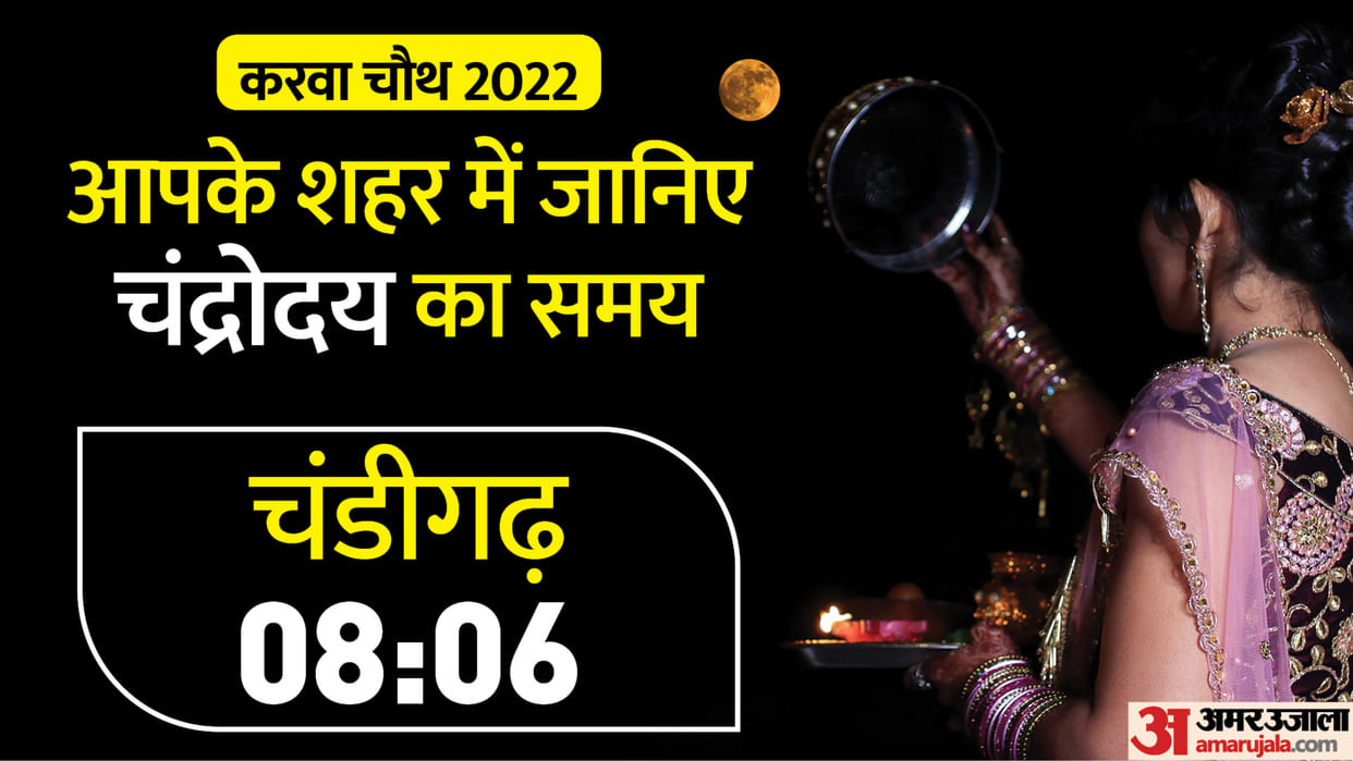 Karwa Chauth 2022: Know the Karwa Chauth Moon Time in Chandigarh