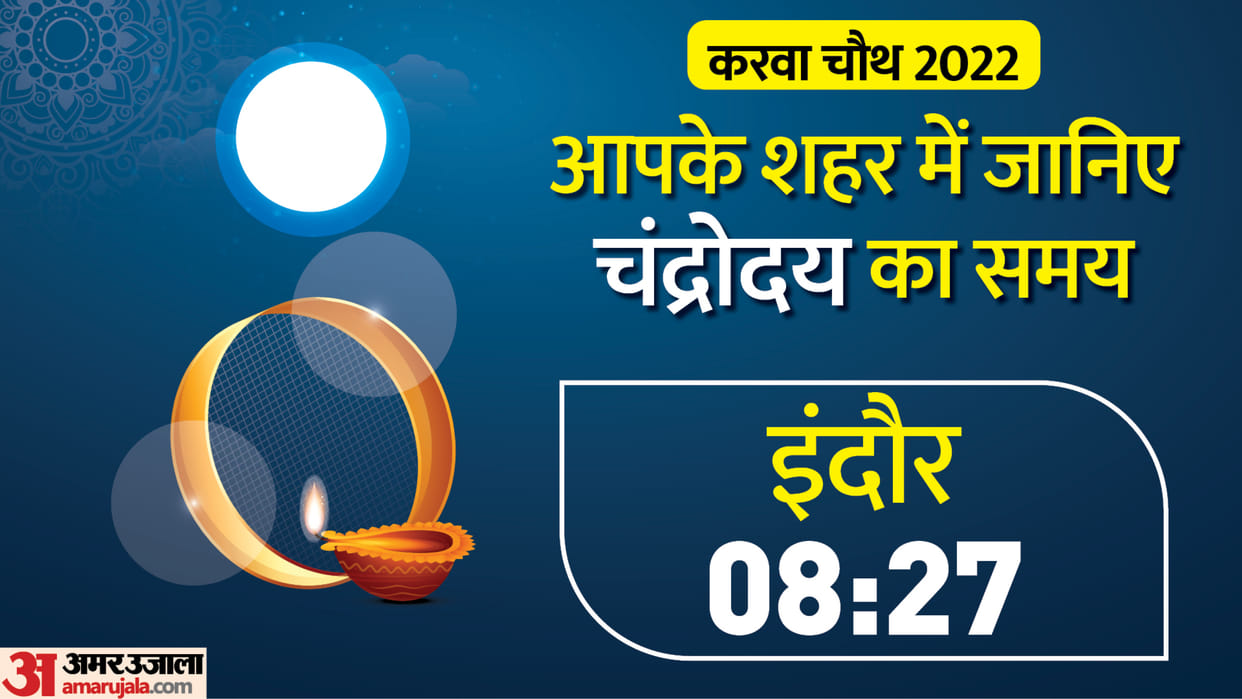 Indore Karwa Chauth Chand Darshan Timings