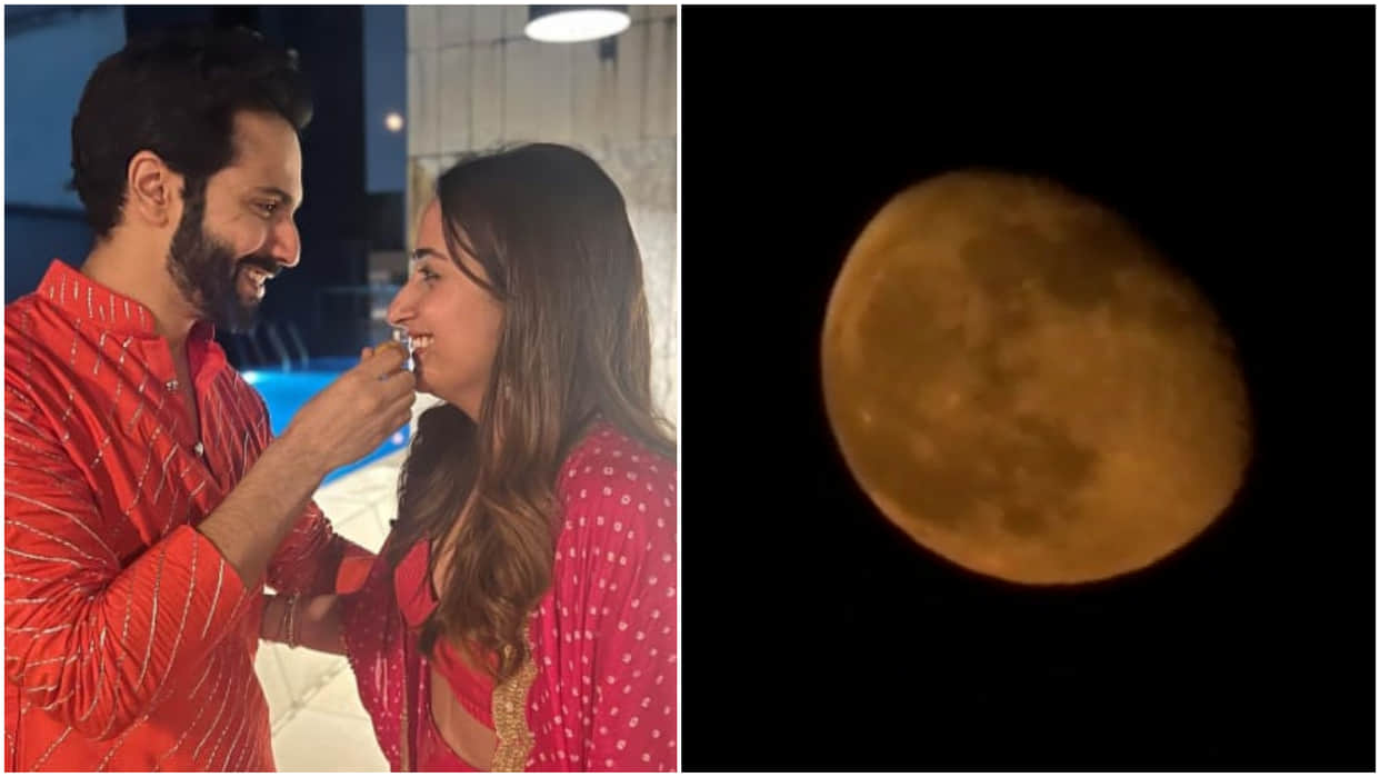 Karwa Chauth Vrat Photos Videos Moon Rise Time Latest News Update In Hindi