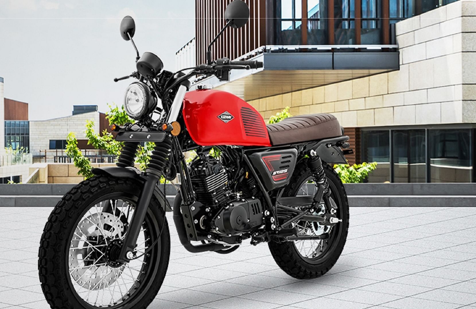 Keeway deals 125 scrambler