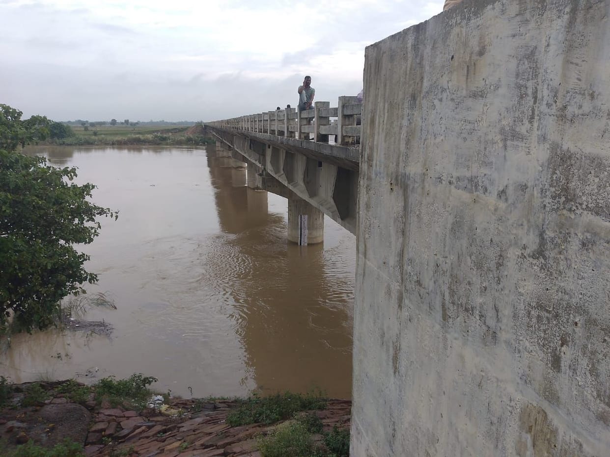 Rapti's water level crossed the danger mark