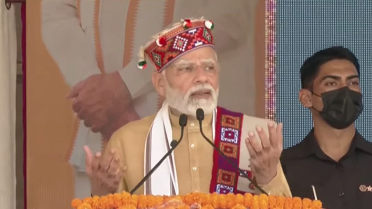 pm narendra modi second visit in nine days in hamirpur parliamentary constituency