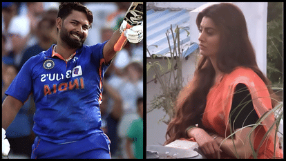 urvashi rautela reaction on rishabh pant after his accident and recovering see viral video
