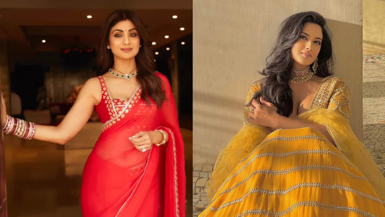 Photos Of The Day Hina Khan Mouni Roy Shweta Tiwari Kareena Kapoor Khan Tara Sutaria Shibani Dandekar