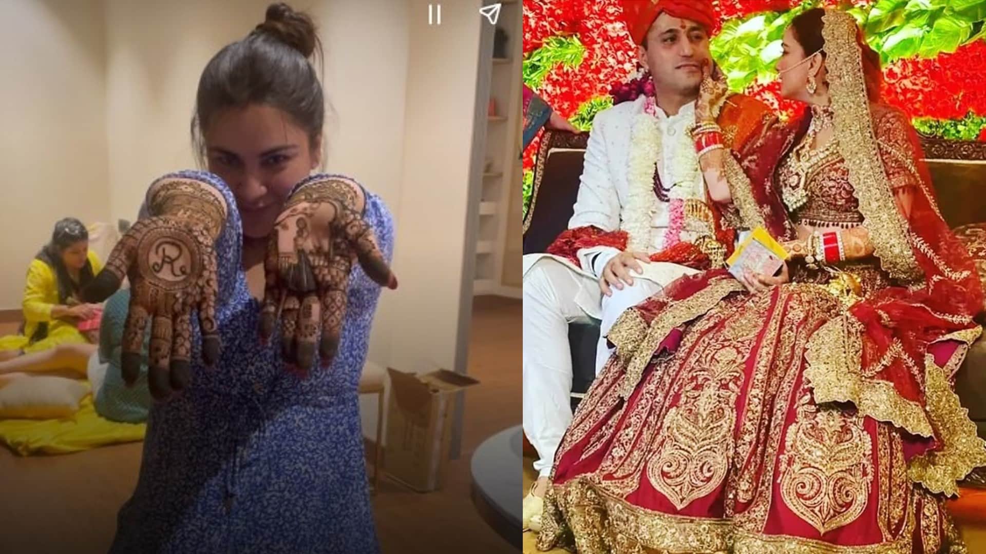 Karwa Chauth 2022 mouni roy to debina shilpa shetty shares mehndi pics and video on karva chauth see pictures