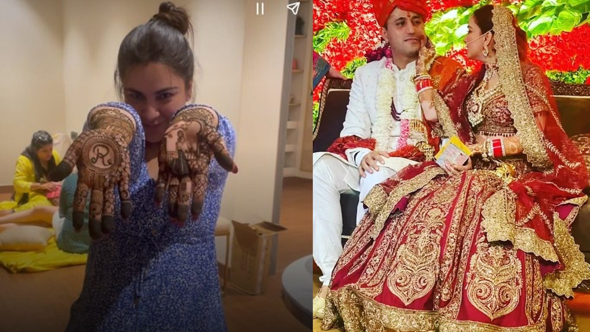 Karwa Chauth 2022 mouni roy to debina shilpa shetty shares mehndi pics and video on karva chauth see pictures