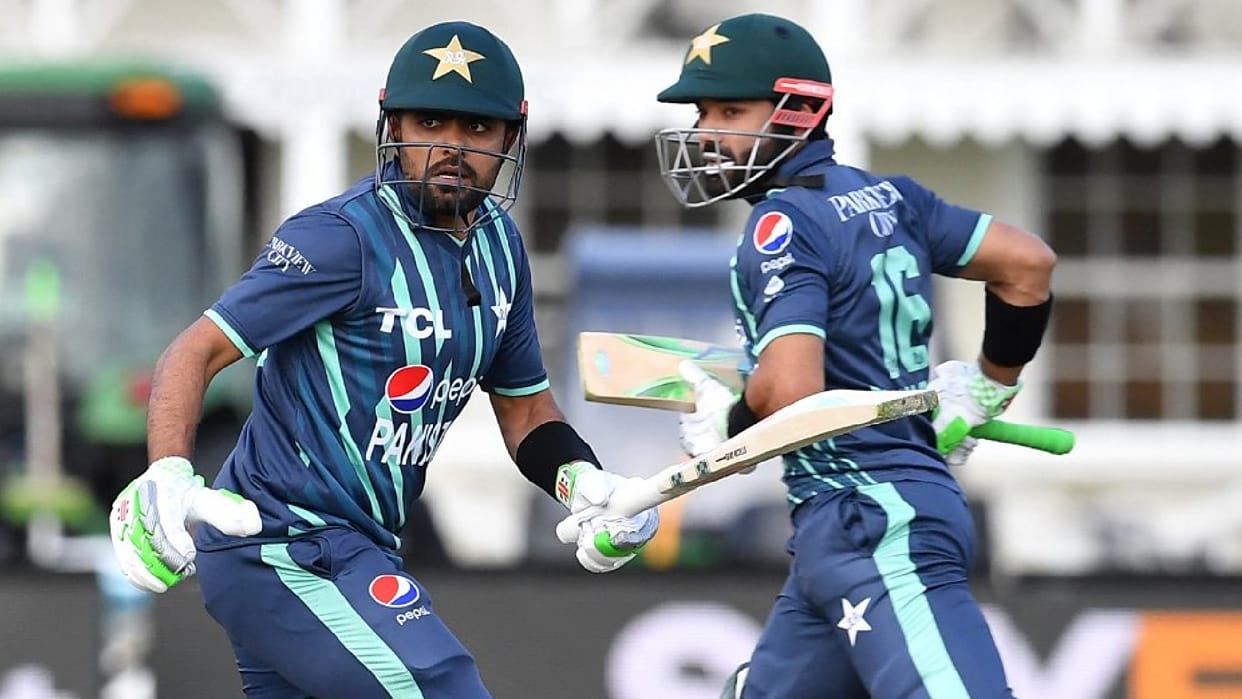T20I Tri Series Bangladesh fourth consecutive defeat Pakistan third win Mohammad Rizwan and Babar Azam fifty