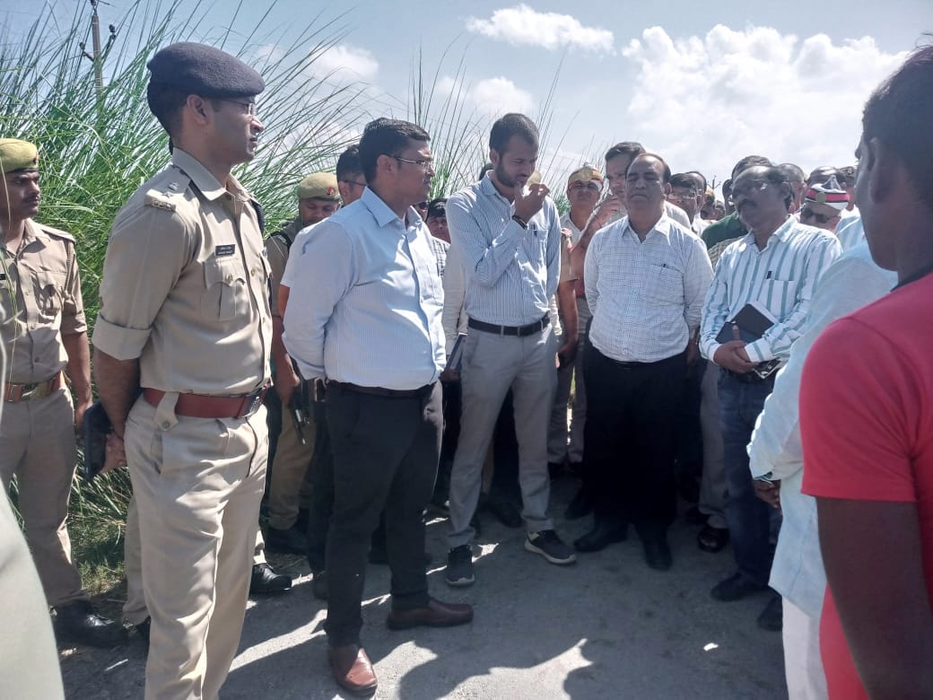 DM, SP visited flood affected areas