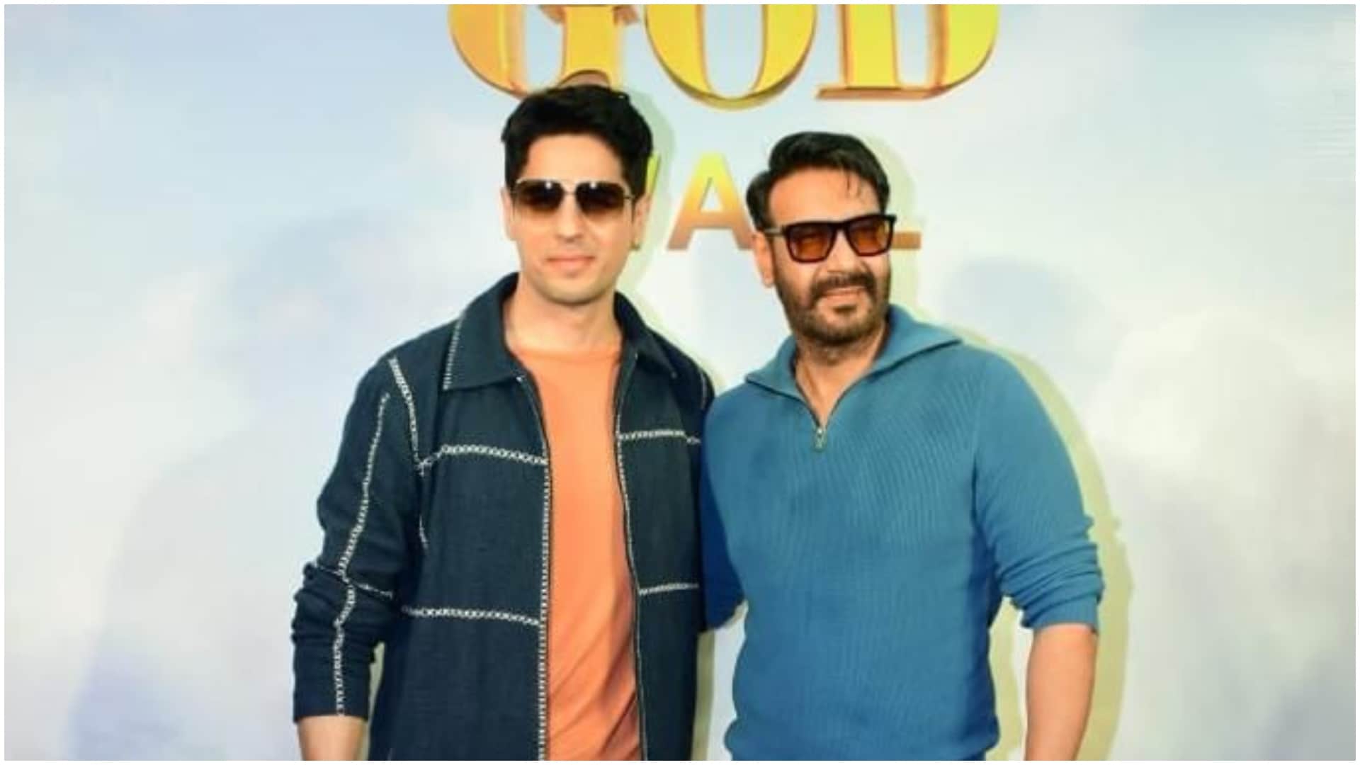 Thank God Diwali Trailer Ajay Devgn said people must see the film before protest indra kumar sidharth malhotra