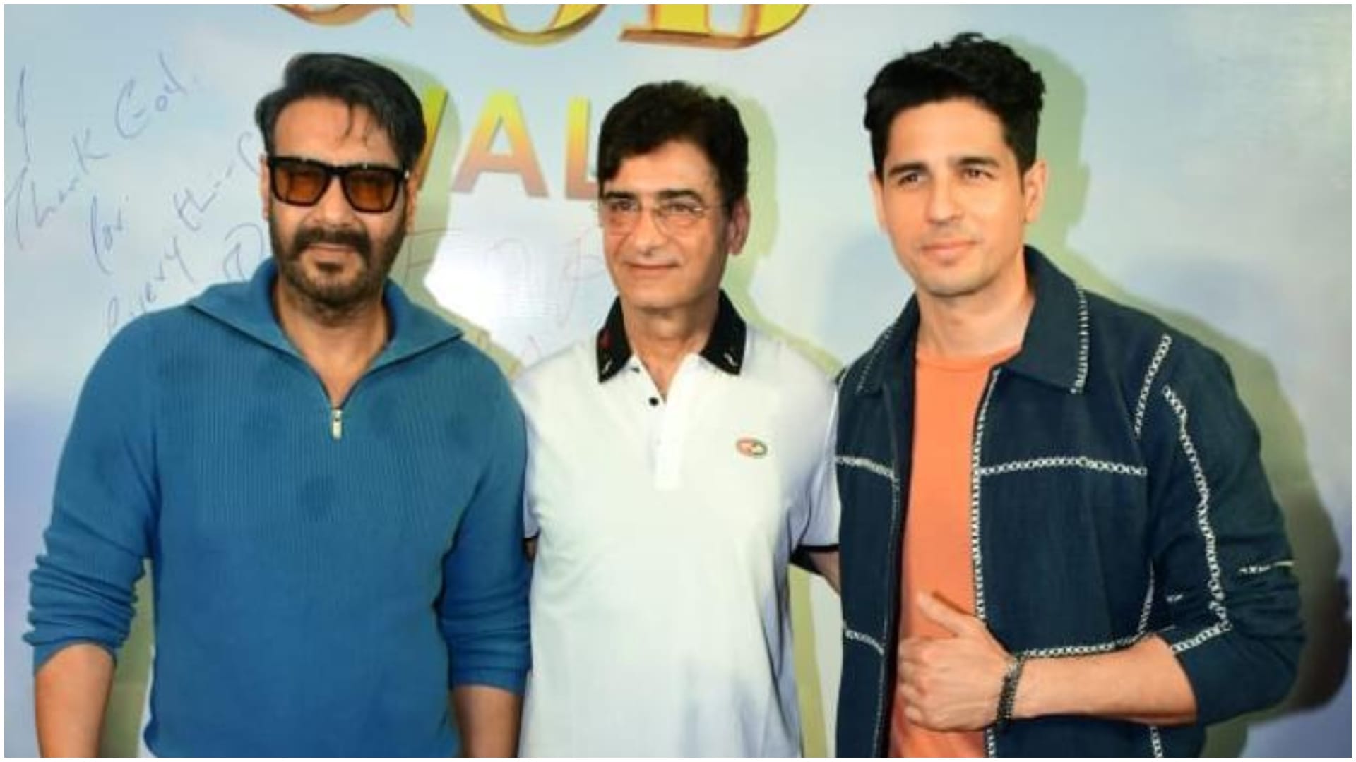 Thank God Diwali Trailer Ajay Devgn said people must see the film before protest indra kumar sidharth malhotra