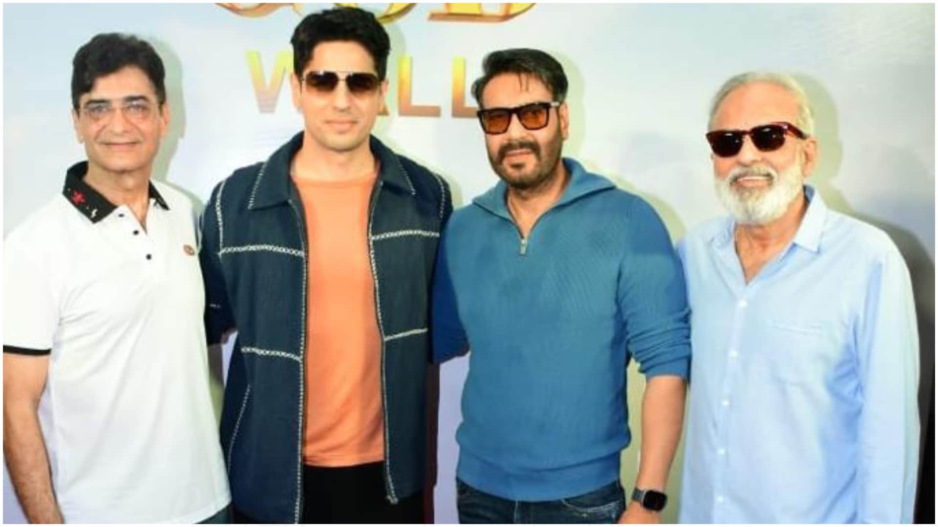 Thank God Diwali Trailer Ajay Devgn said people must see the film before protest indra kumar sidharth malhotra