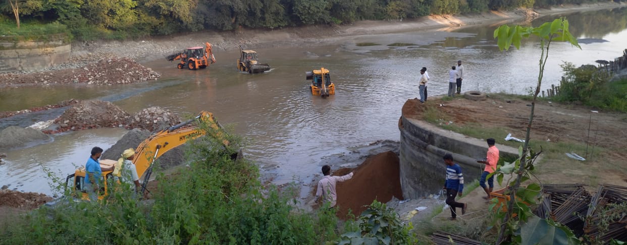Construction of Dhamat bridge started, gift of development will be given in one and a half year