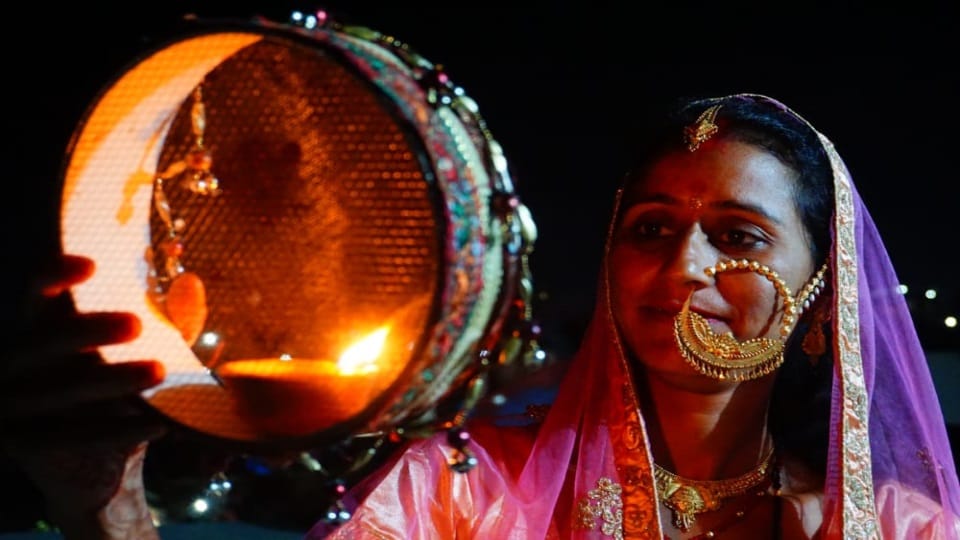 Karwa Chauth 2022 celebration in uttarakhand photos