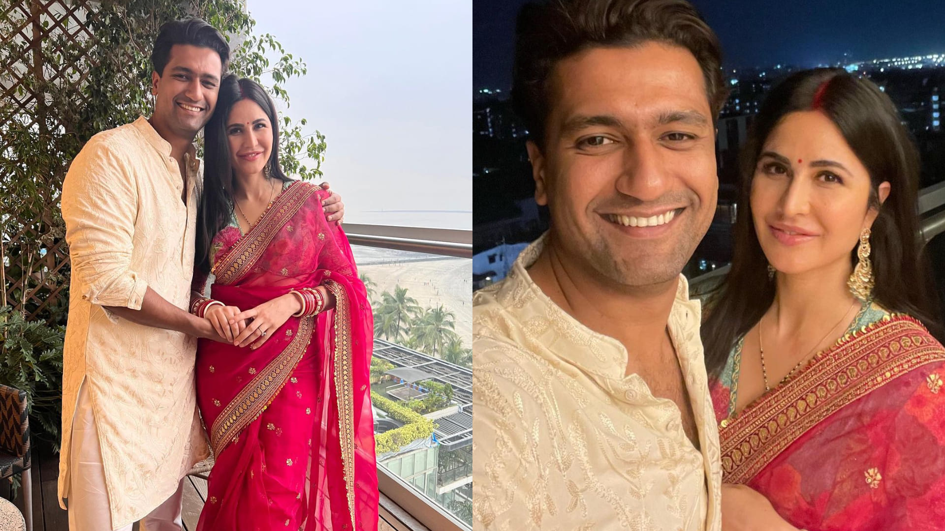 katrina kaif mouni roy to shilpa shetty actress beautiful saree look in karwa chauth 2022