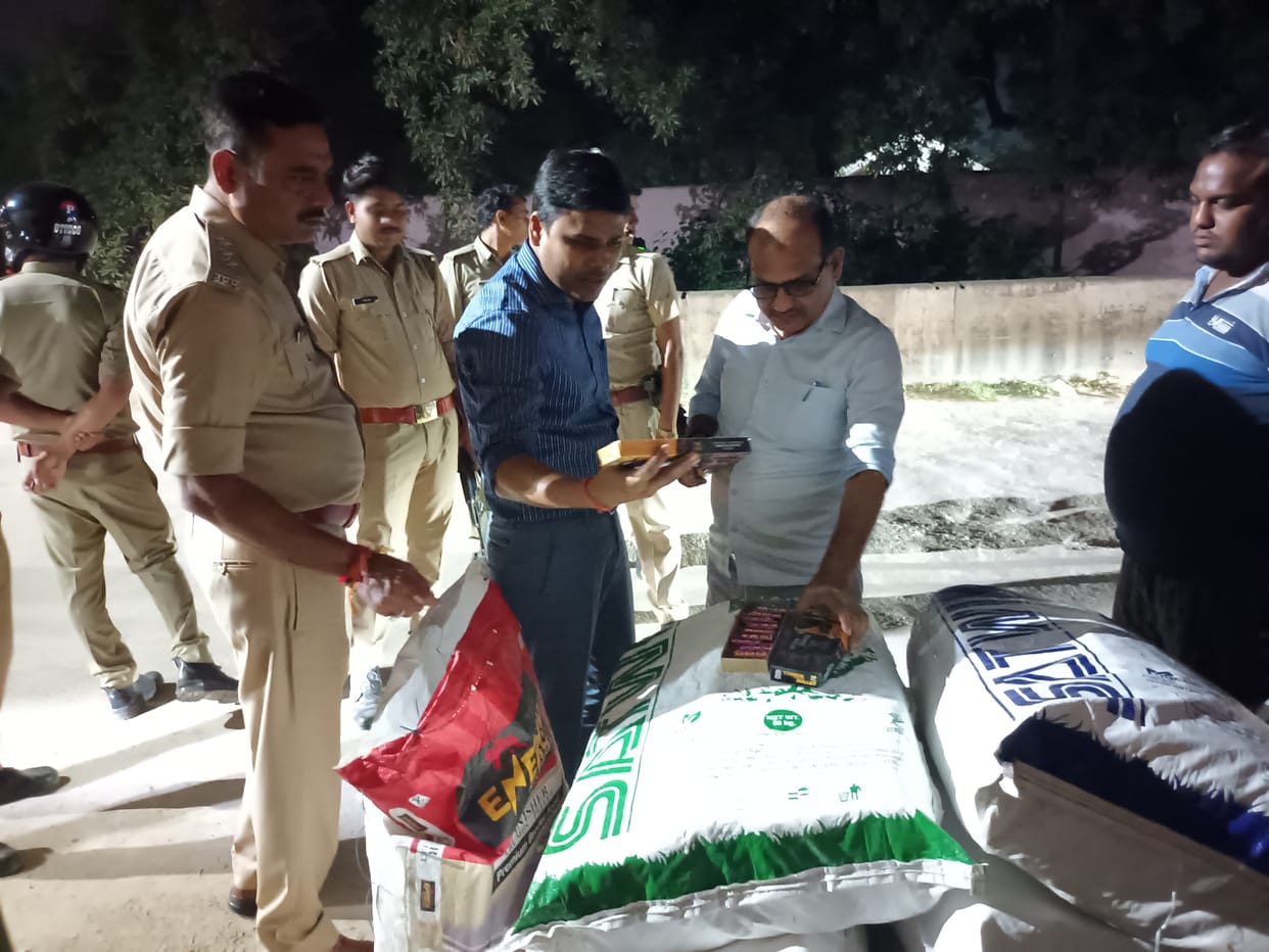 ADM raided and caught firecrackers