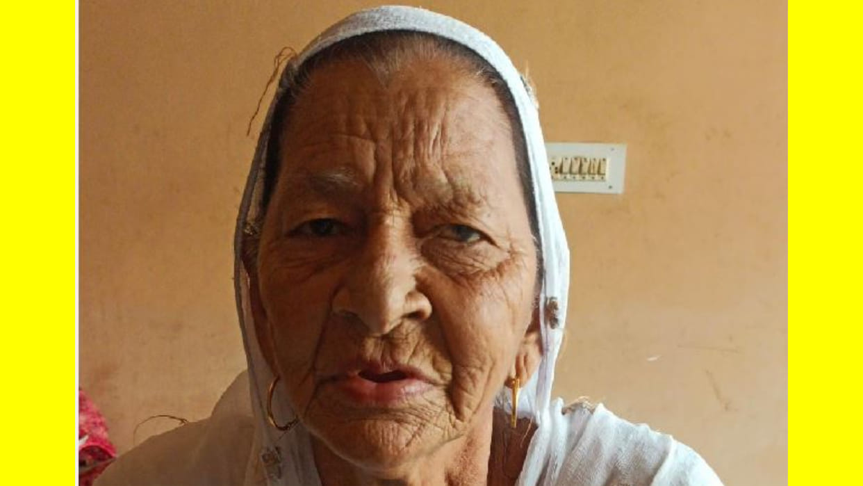 Photo of same woman in 100 voter ID in Ambala