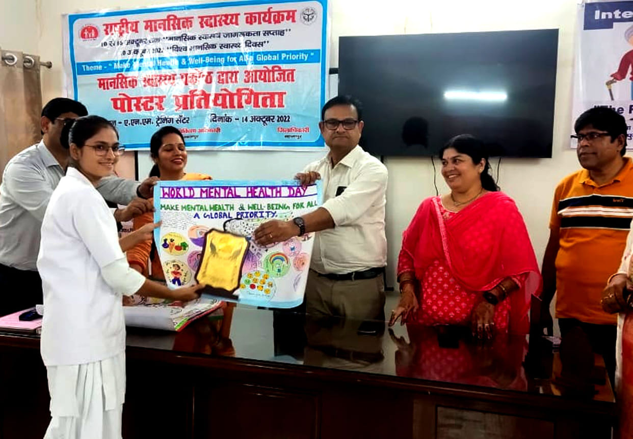 Jyoti Raj won the poster competition