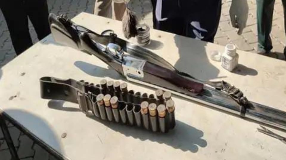 Thieves keep stolen licensed gun and cartridges outside same house in Karnal