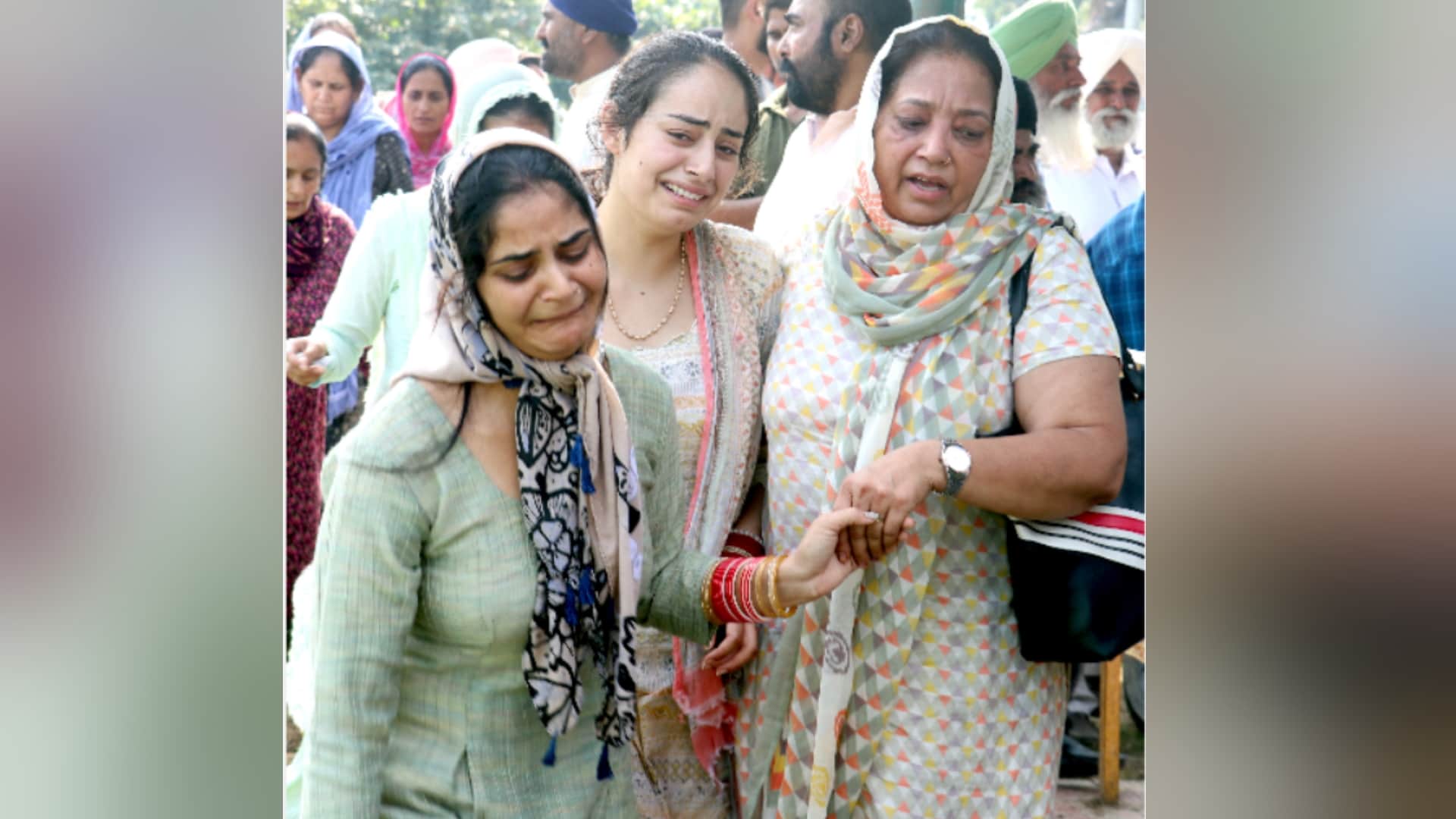 kashipur firing case shadow of mother raised from head of innocent children due to murder of Gurjit Kaur