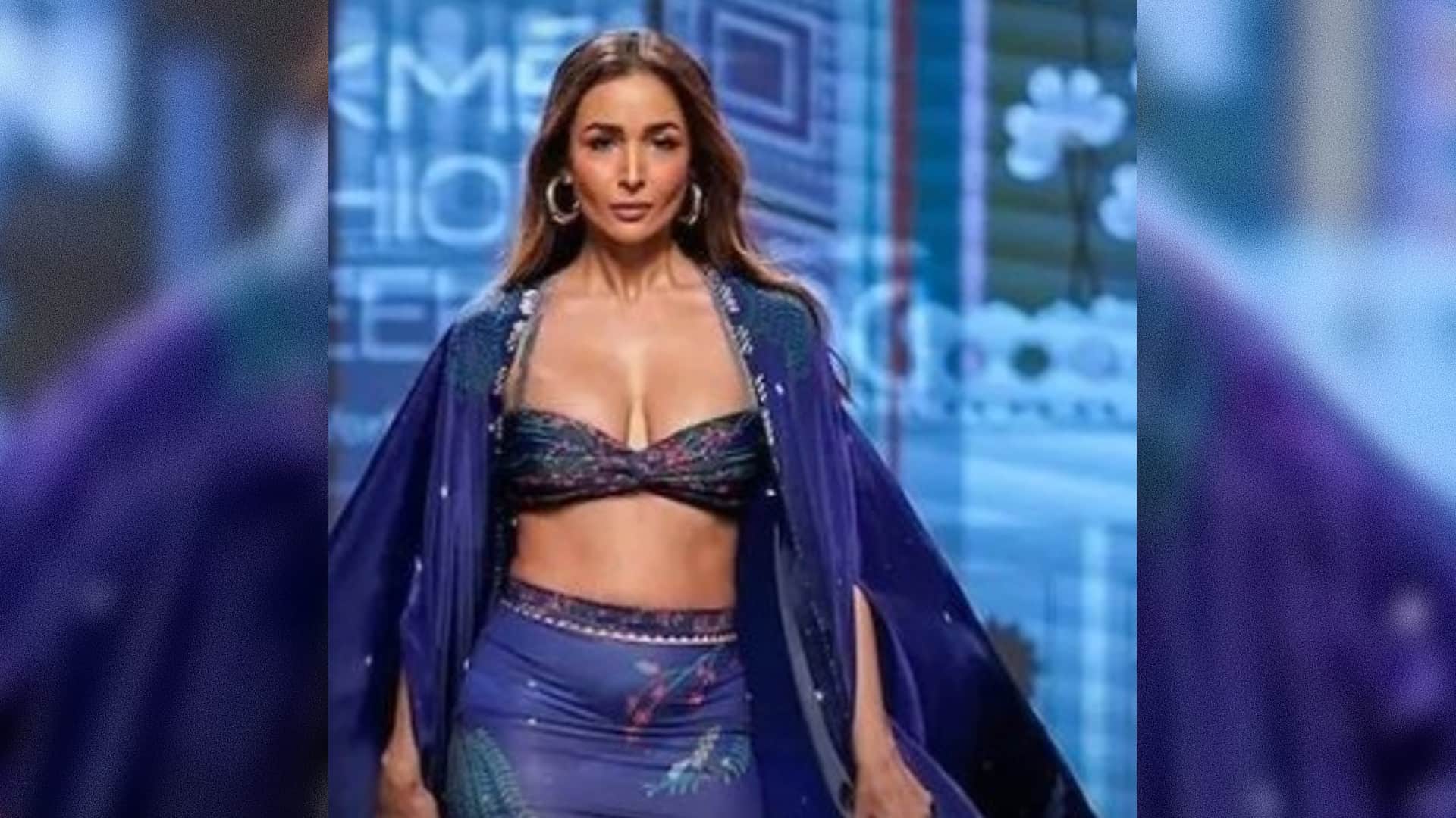 lakme fashion week 2022 malaika arora hot glamorous video viral on social media