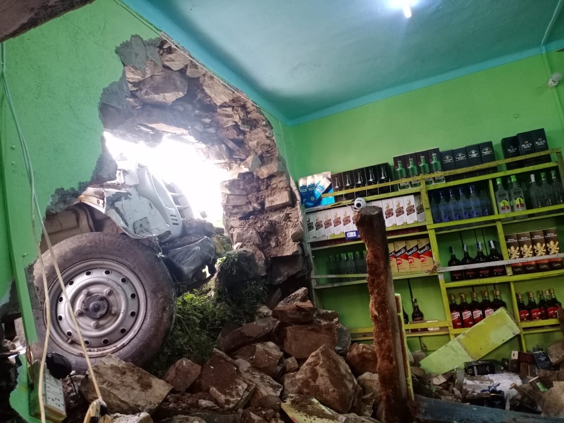 Car Accident In  Maulekhal