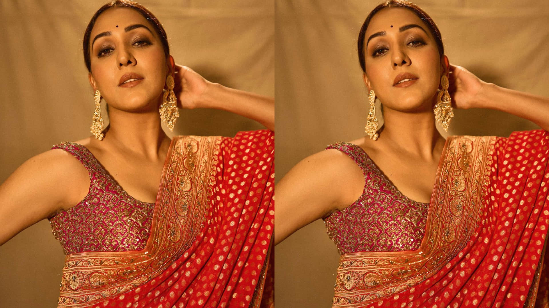 singer neha kakkar neeti mohan beautiful look in karwa chauth 2022