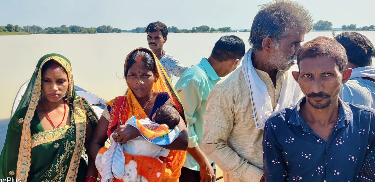 boat was not available for flood victims