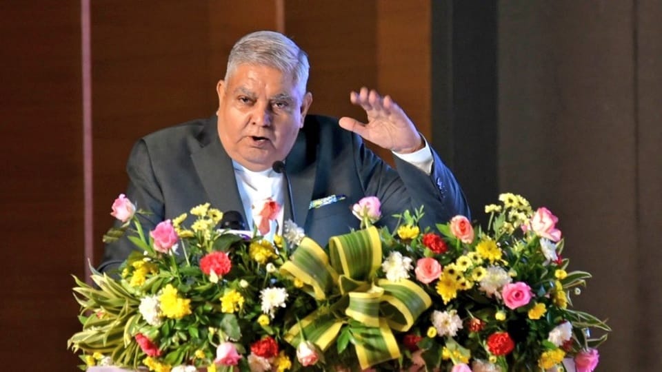 World Homeopathy Day Vice President said every attempt to attack the dignity of the country should be blunt