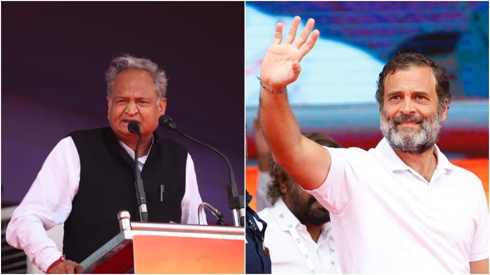 Rahul Gandhi tweet Rajasthan model gujarat elections ashok gehlot