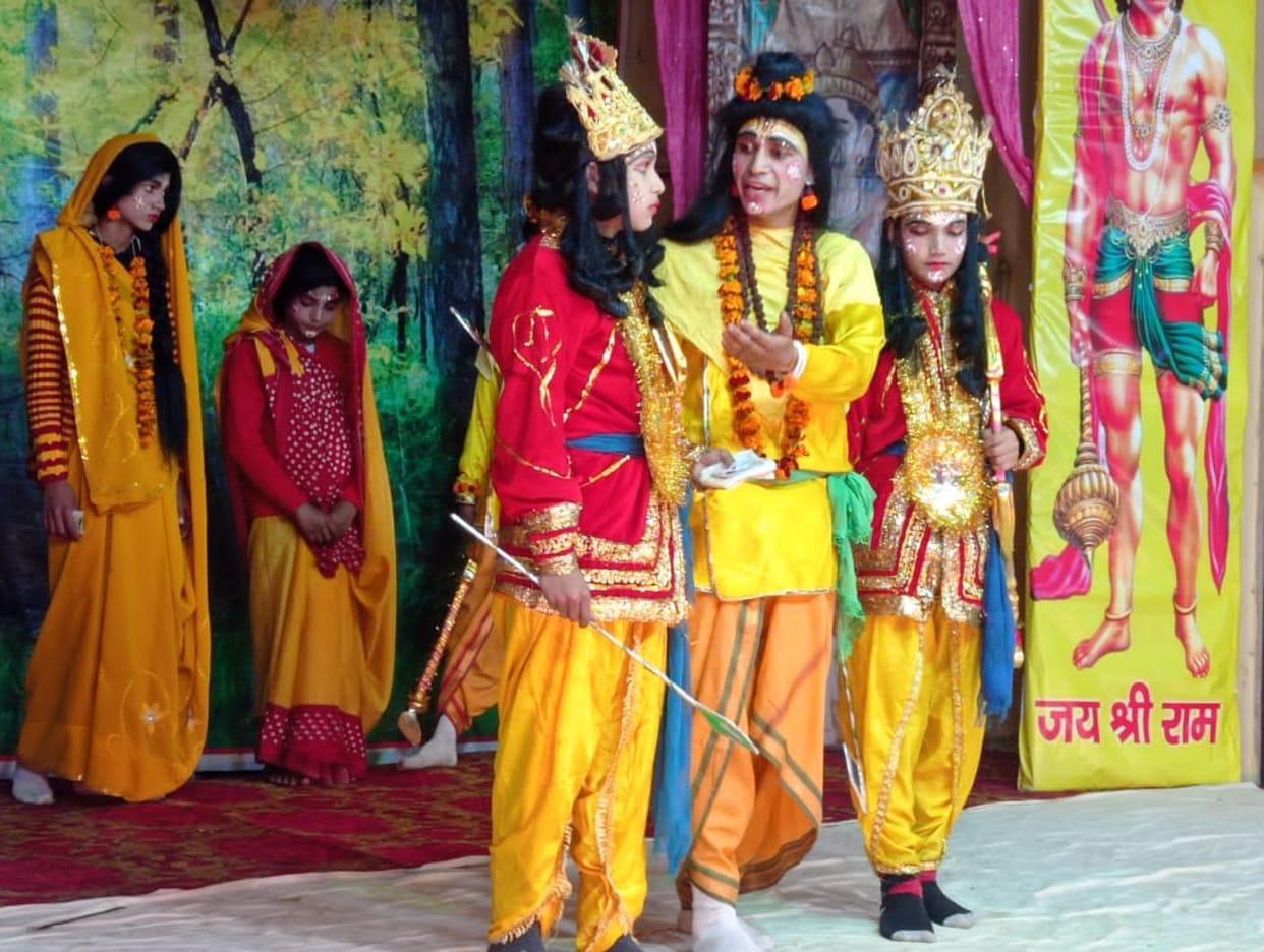 Ramleela in various areas of Ranikhet