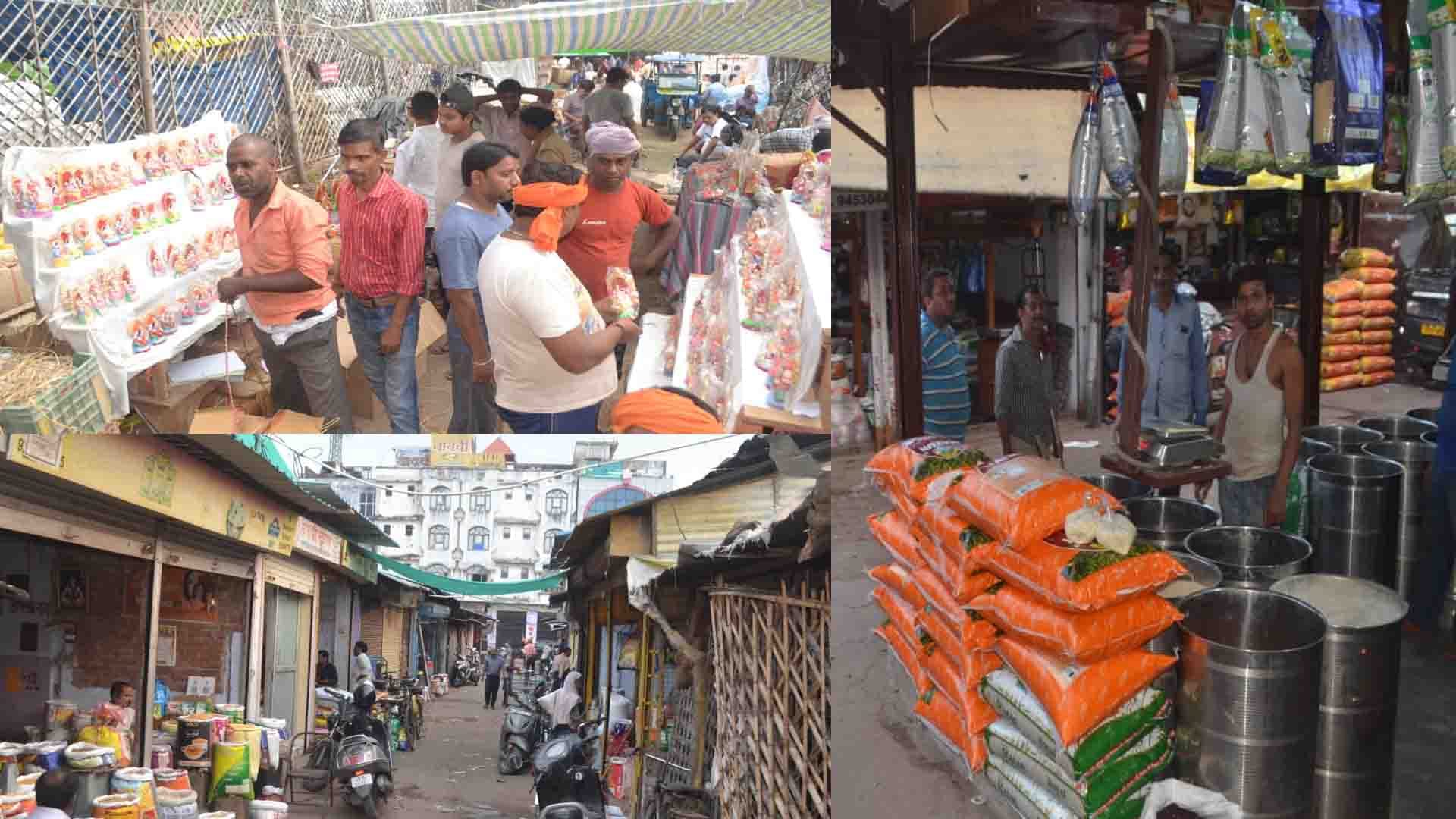 Collectorganj Bazar of Kanpur, market in kanpur, diwali 2022
