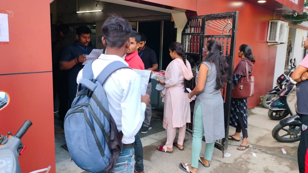 PET examination of UPSSSC in Lucknow and other districts.