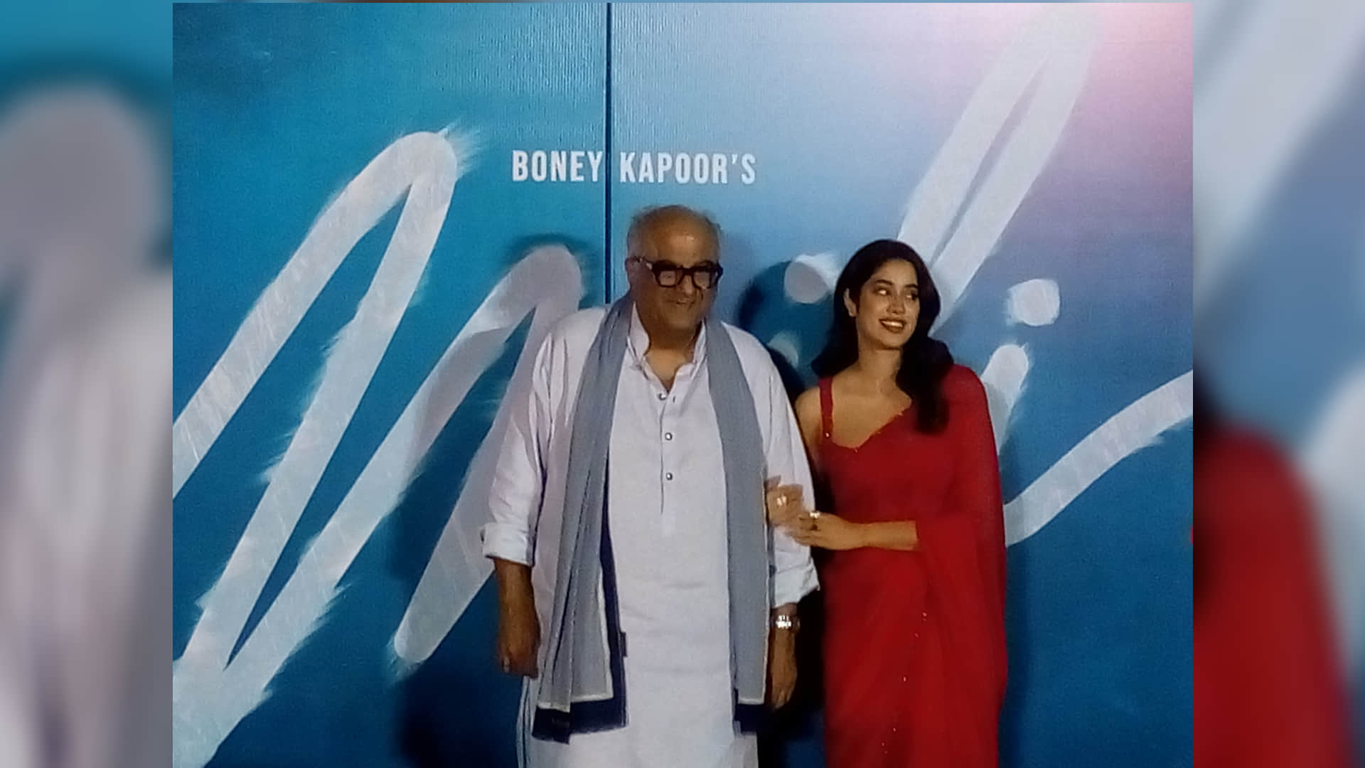 Mili Trailer Launch Producer Boney Kapoor praised daughter Janhvi kapoor work, but actress stop her father