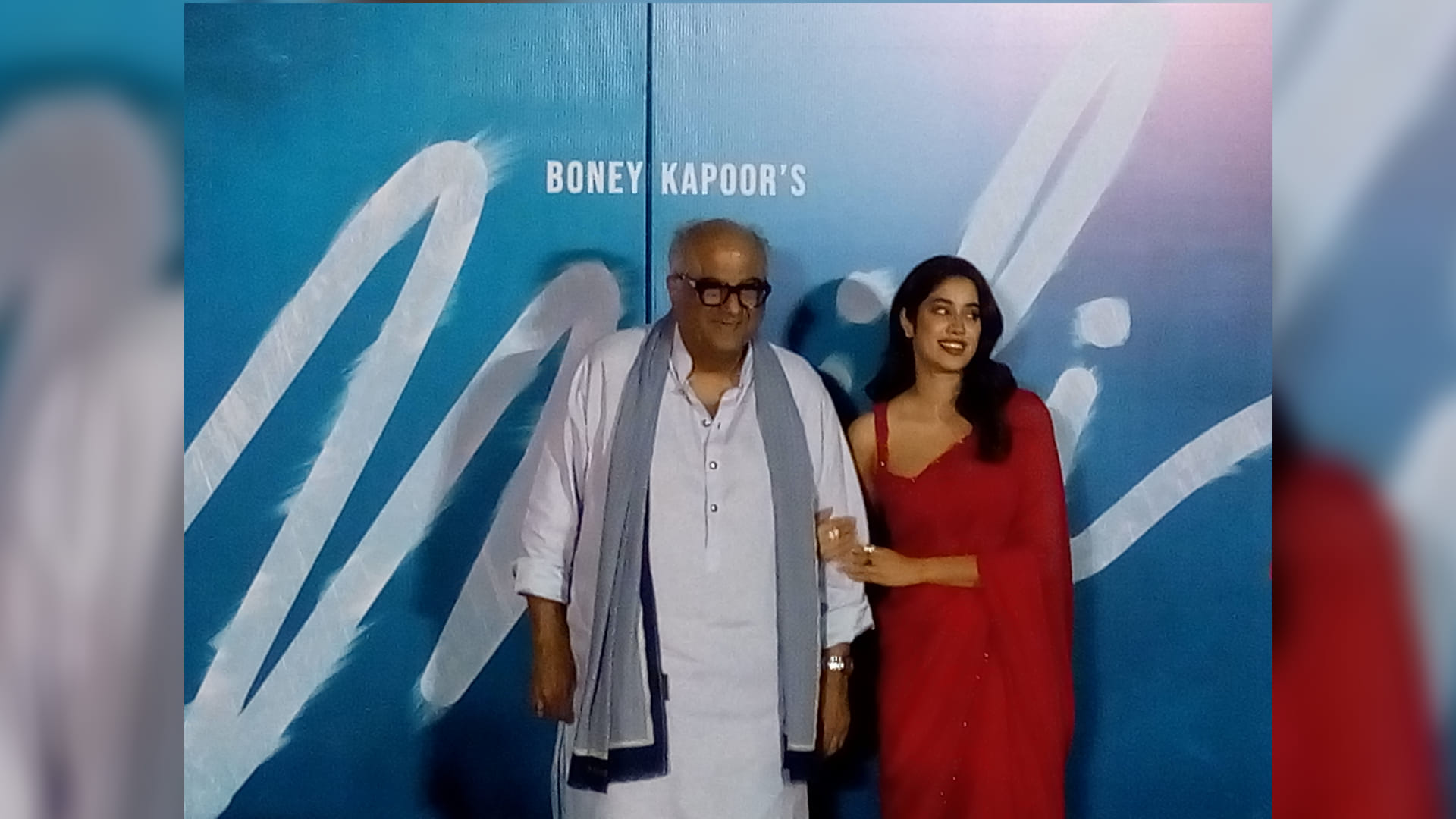 Mili Trailer Launch Producer Boney Kapoor praised daughter Janhvi kapoor work, but actress stop her father