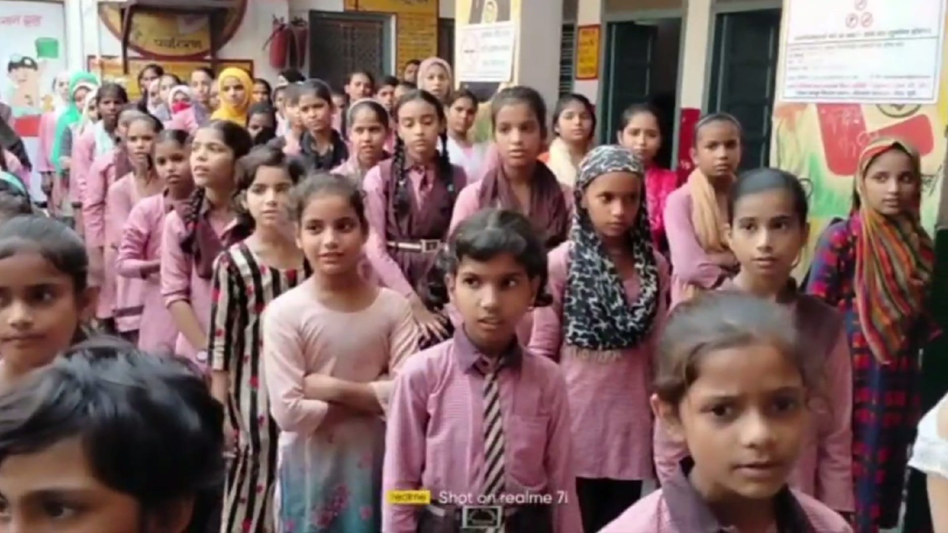 There is no system of education for all students in Prahlad Nagar Upper Primary School in Meerut