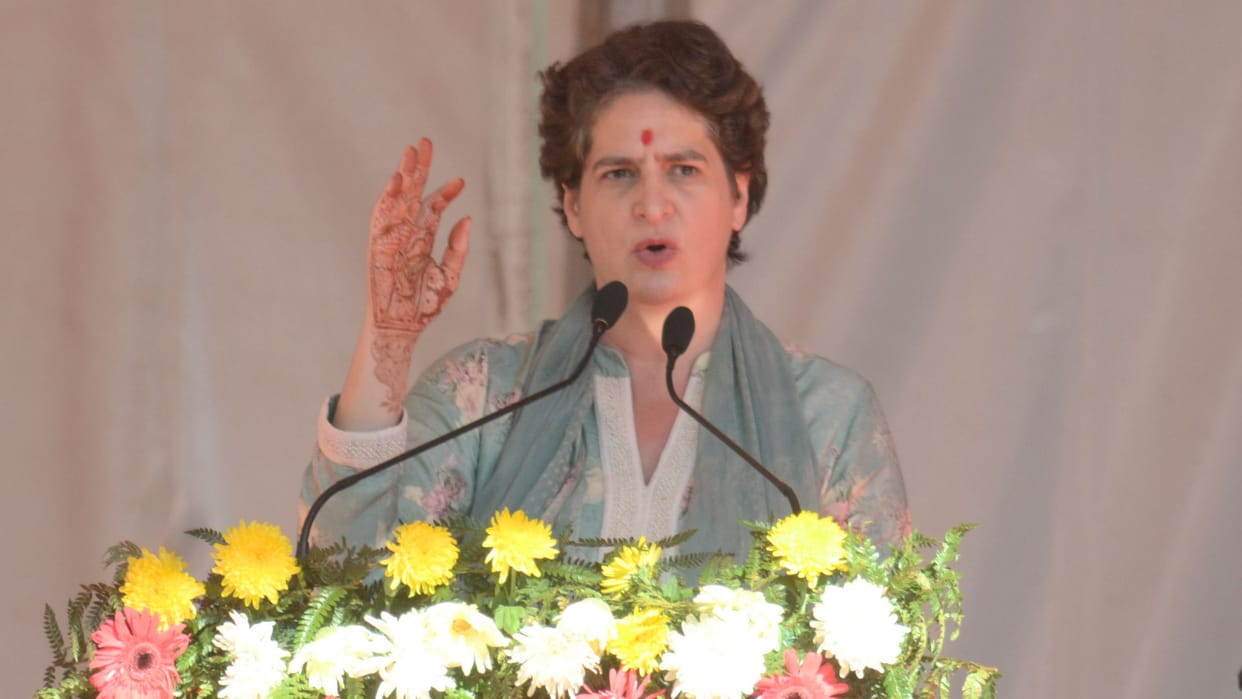 himachal pradesh election 2022 priyanka gandhi  rally in chamba kangra shimla mandi