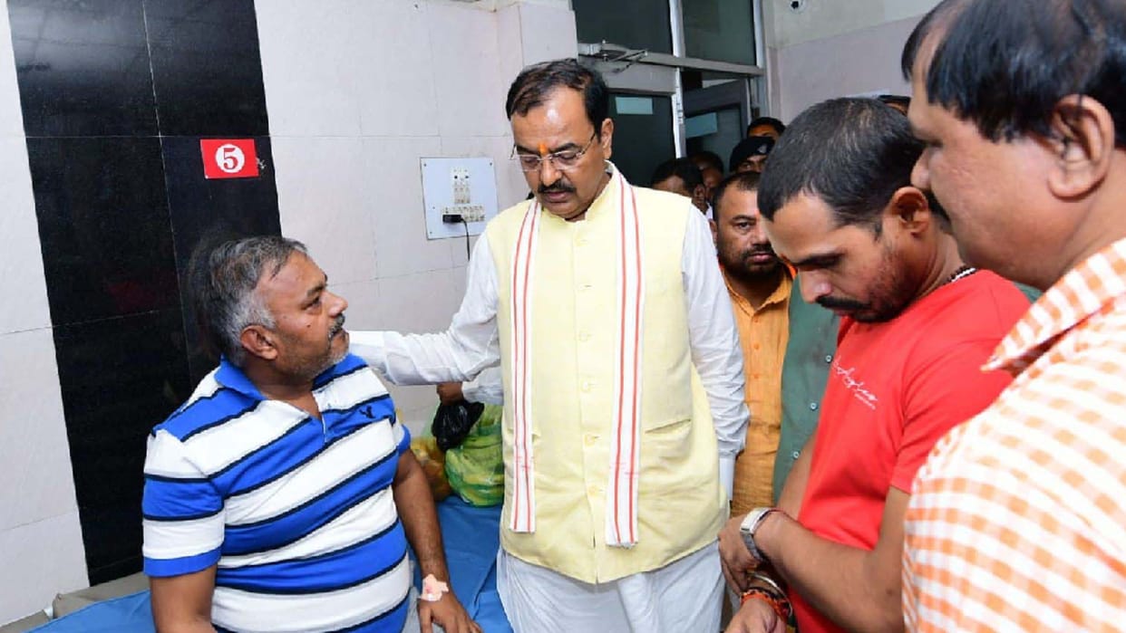Even after five days, the bullet has not been able to come out of the brother's head, Deputy CM Saheb