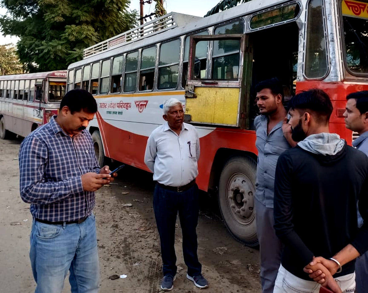 PET: Regional Manager saw the arrangement at the roadways bus stand