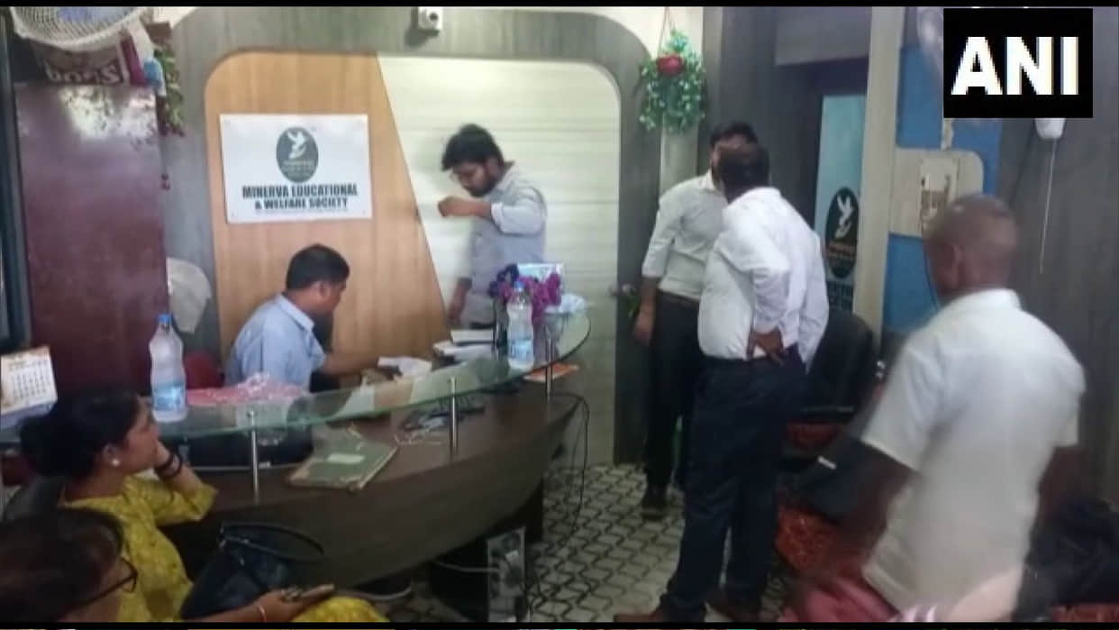 ED search in arrested TMC MLA former president West Bengal Board Primary Education Manik Bhattacharya office