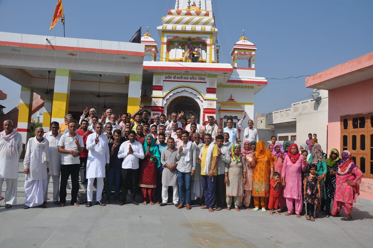 In Devigarh village, the whole panchayat was decided unanimously with the sarpanch.