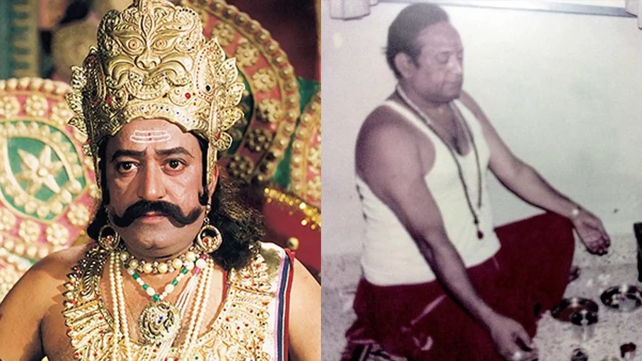 Bollywood Gossips: Arvind Trivedi was not the first choice for ravana ramanand sagar chose him for this reason