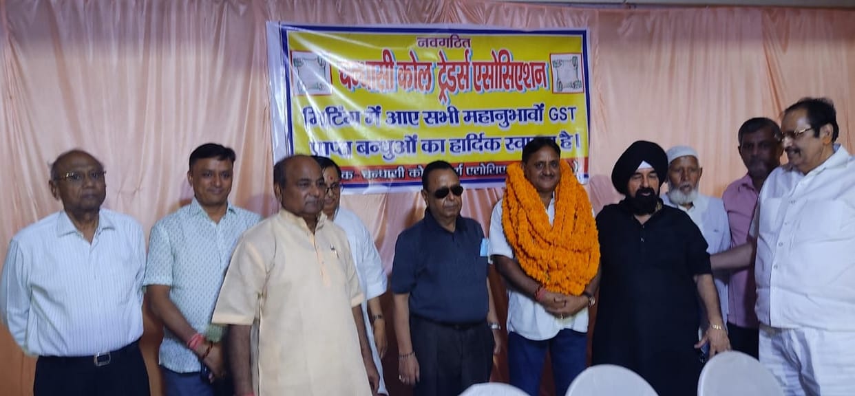 Satish Jindal becomes president of Chandasi Coal Traders Association