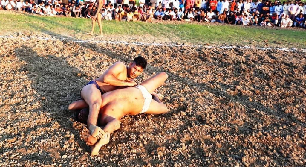 Wrestlers of UP and Haryana dominated