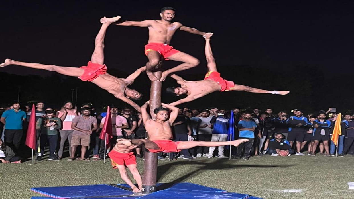 sports festival in IIT BHU Nine sports were organized on the second day at IIT BHU