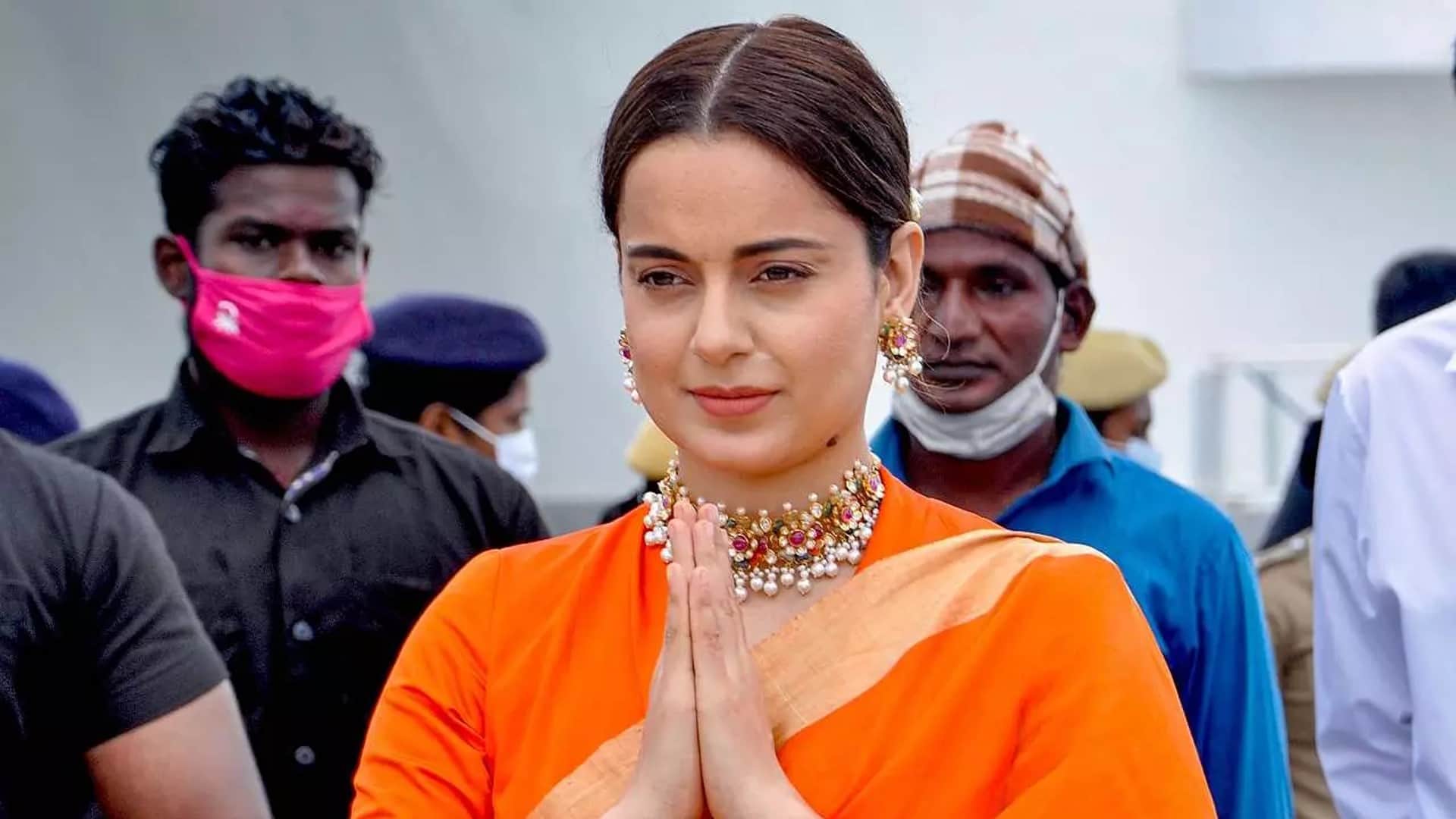 Kangana Ranaut six hundred rupees saree said every action of yours must benefit this nation